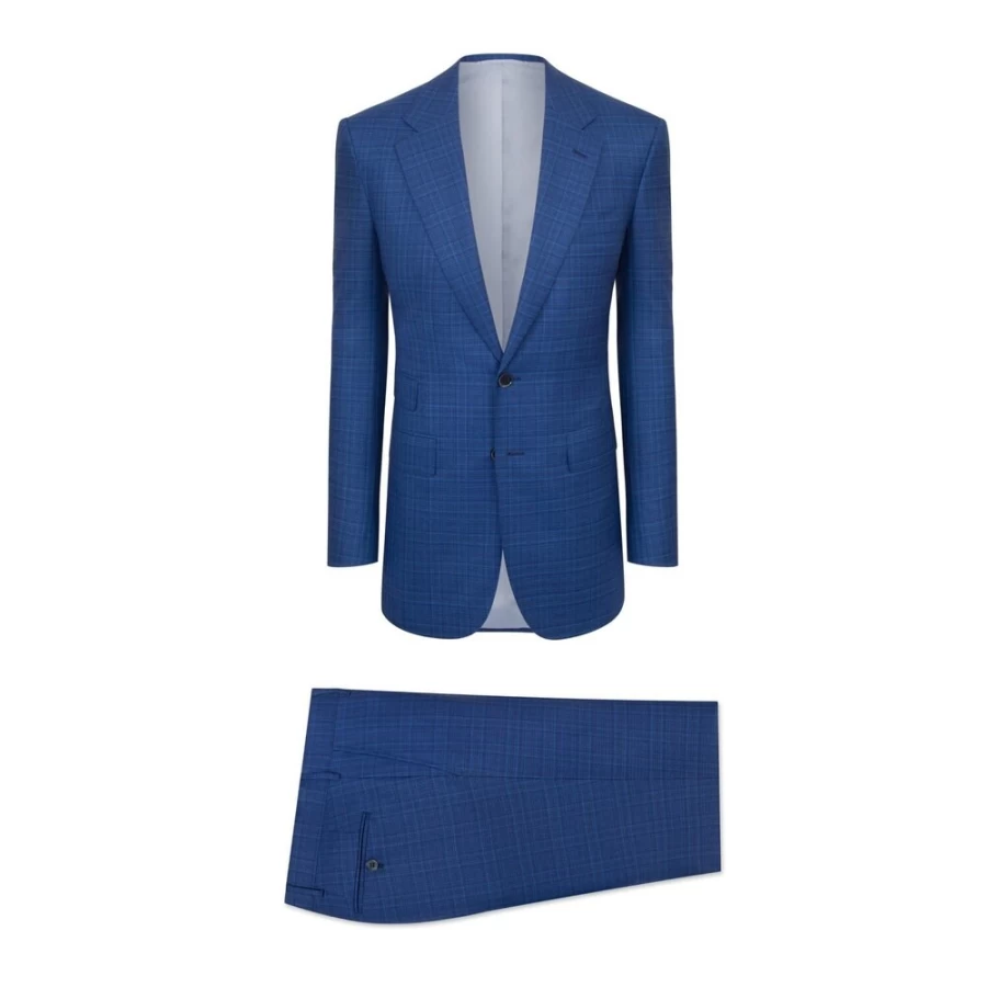 Stefano Ricci Men's Premium Two-Button Suit - Classic Fit Formal Business Attire