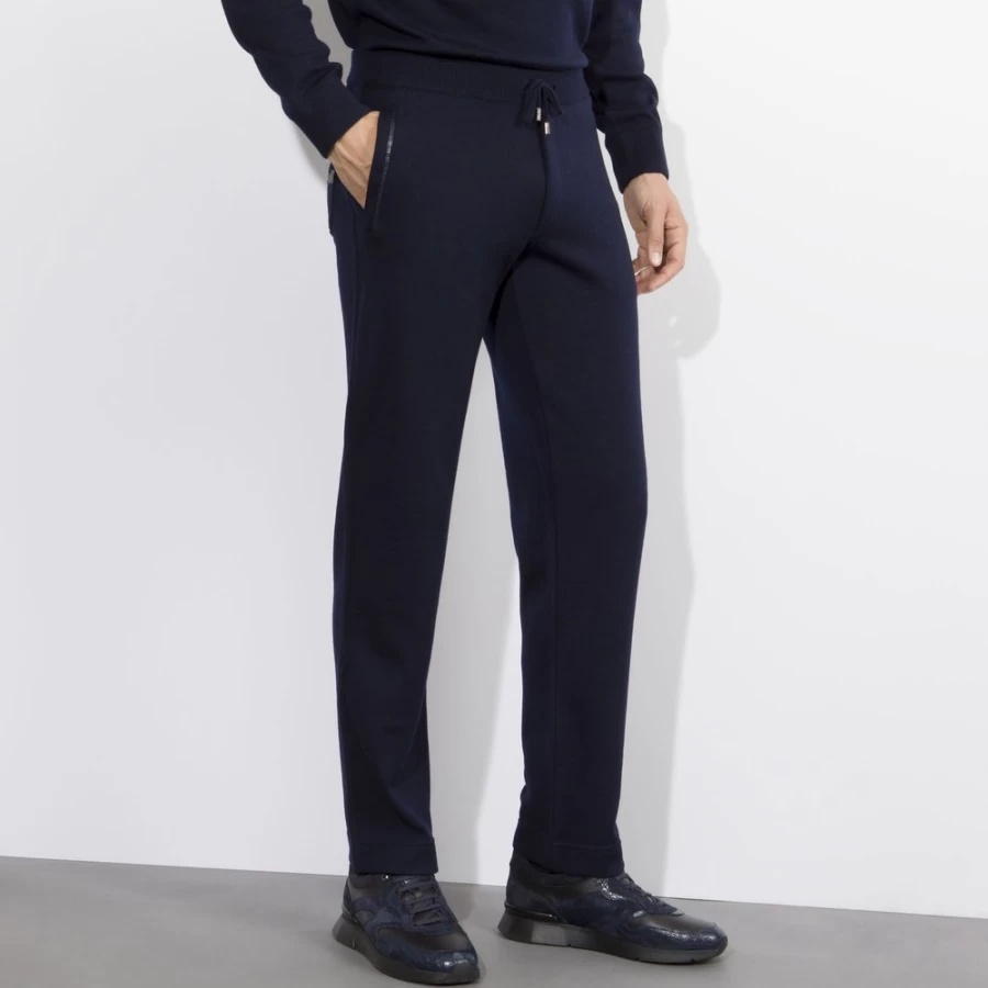 "Stefano Ricci Men's Luxury Knit Jogging Pants F22311_2198"