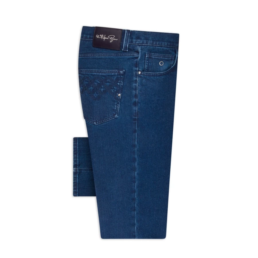 "Stefano Ricci Men's Premium Luxury Jeans for Style & Comfort"