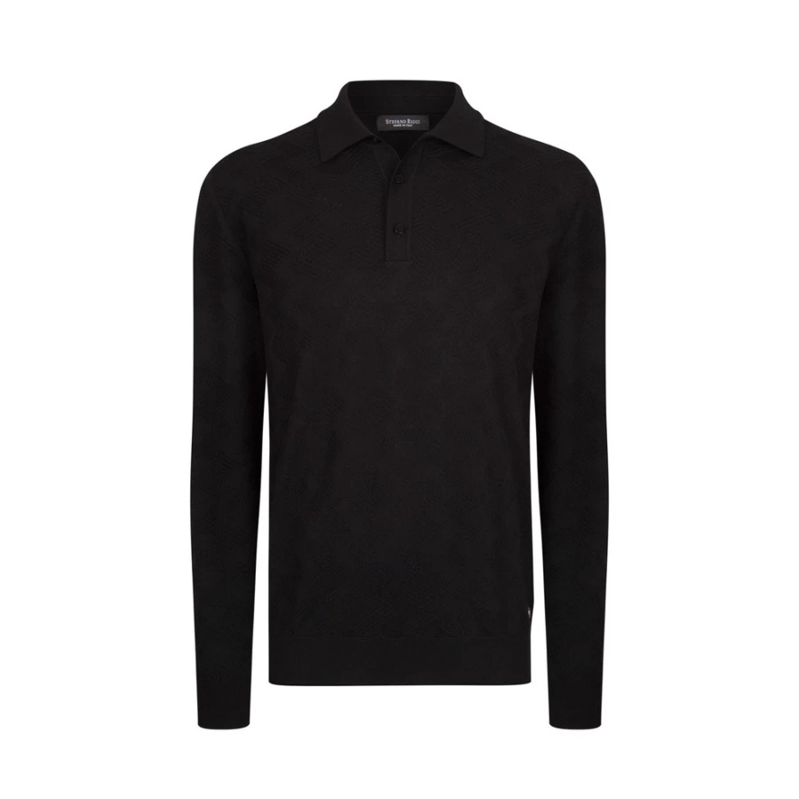 "Stefano Ricci Men's Premium Three Button Polo Shirt in Classic Color F21402_131"