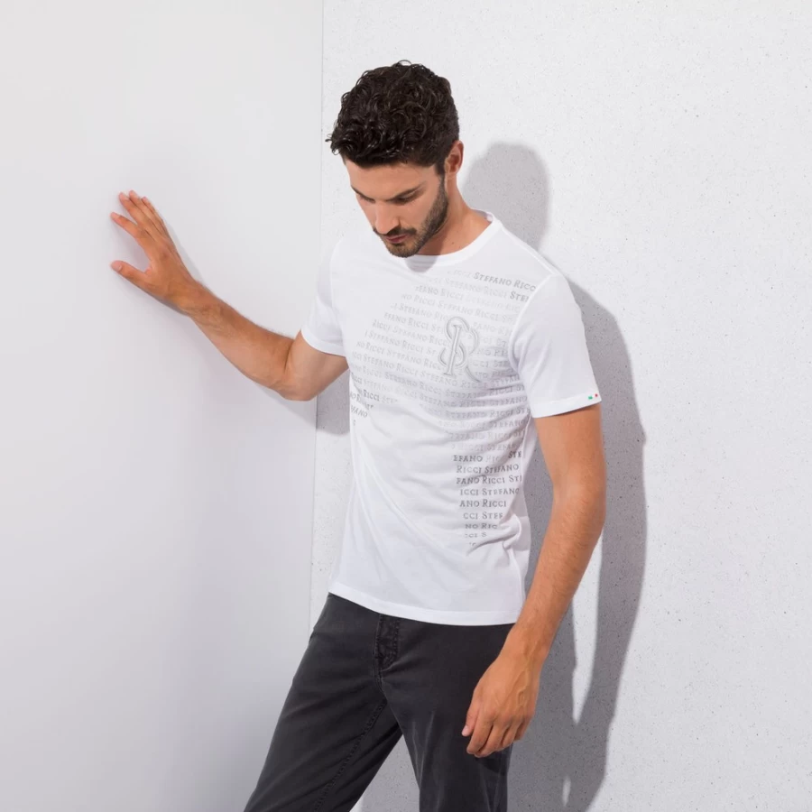 Stefano Ricci Men's W000 Color Premium T-Shirt