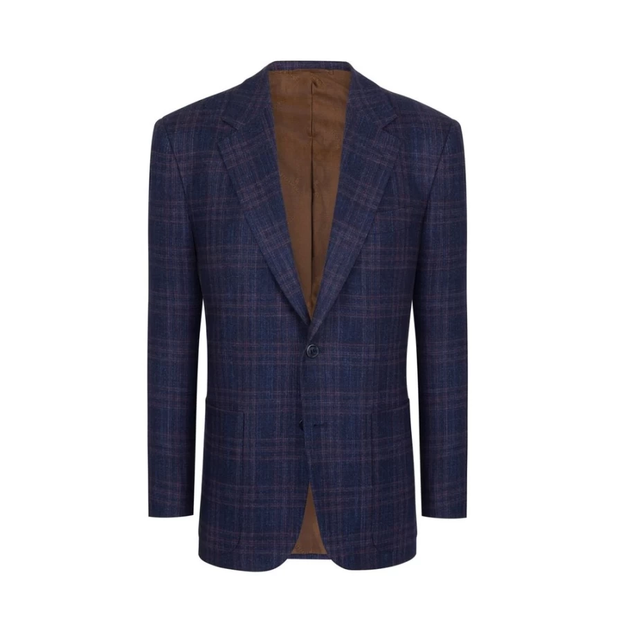 Stefano Ricci Men's Premium Two-Button Jacket – Classic Tailored Blazer for Formal Wear
