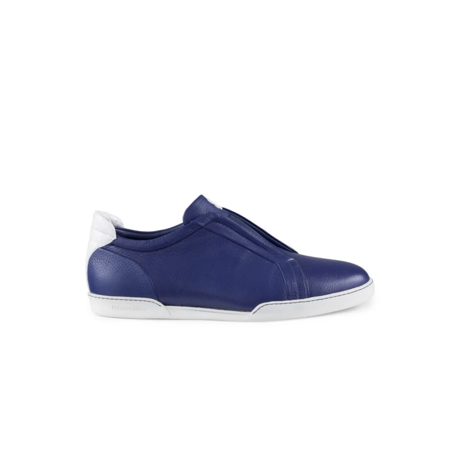 Stefano Ricci Men's Deerskin Leather Slip-On Sneakers – Premium Comfort & Luxury Loafers