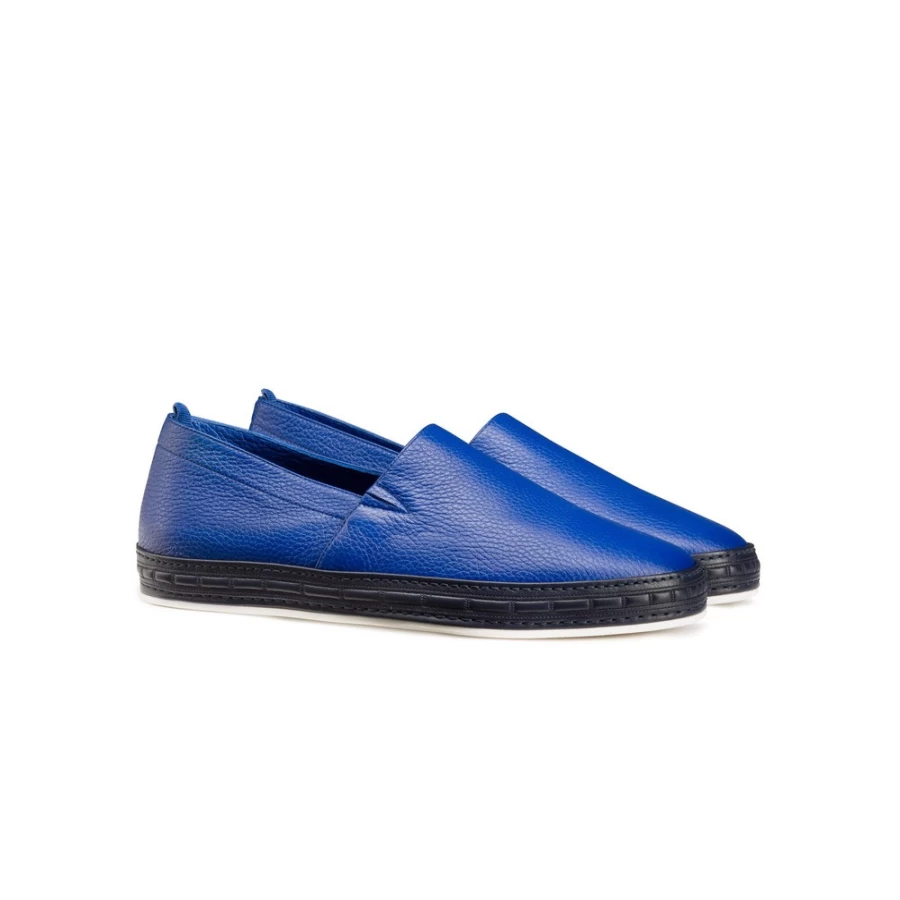 Stefano Ricci Luxury Deerskin Leather Espadrilles for Men - Handmade Italian Designer Shoes