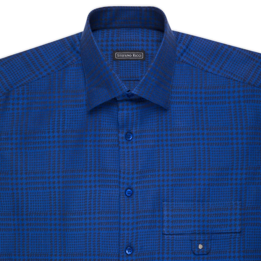 "Stefano Ricci Men's Handmade Alba Shirt – Luxury Italian Dress Shirt"