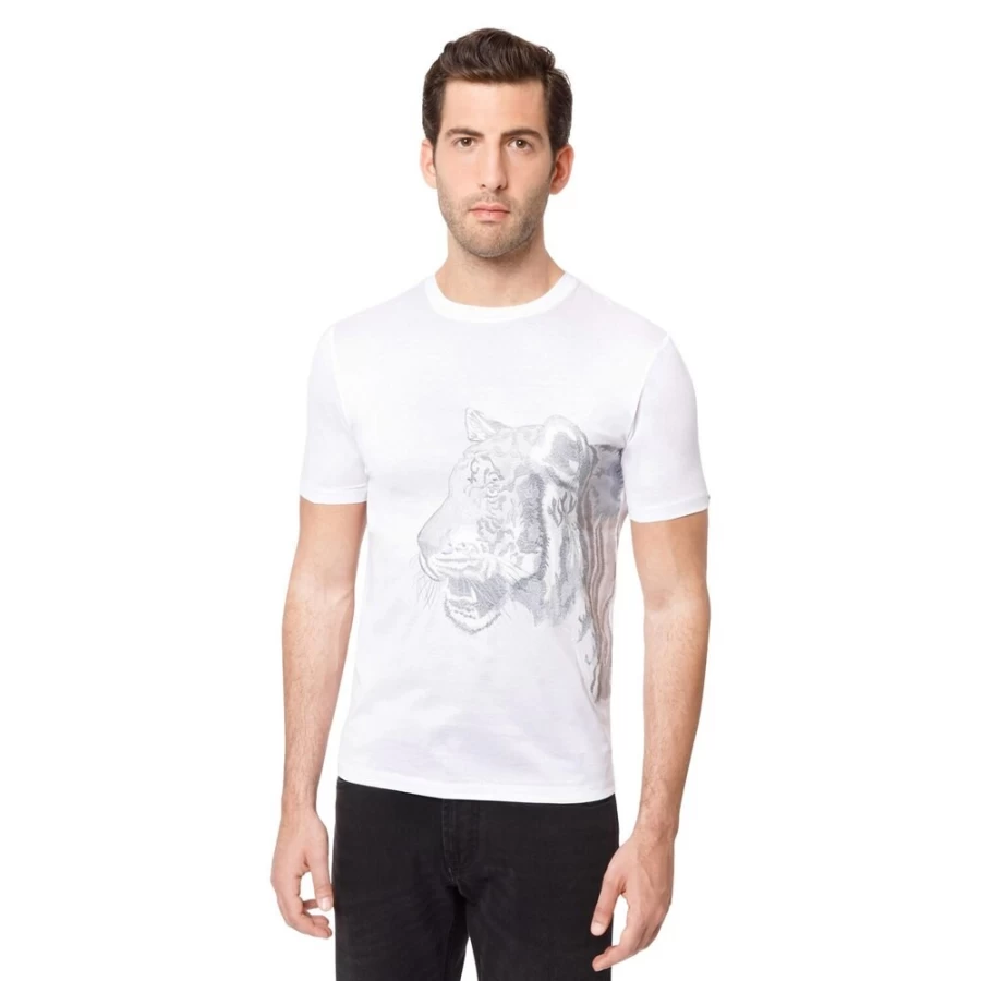 Stefano Ricci Men's Premium Short Sleeve Crew Neck T-Shirt