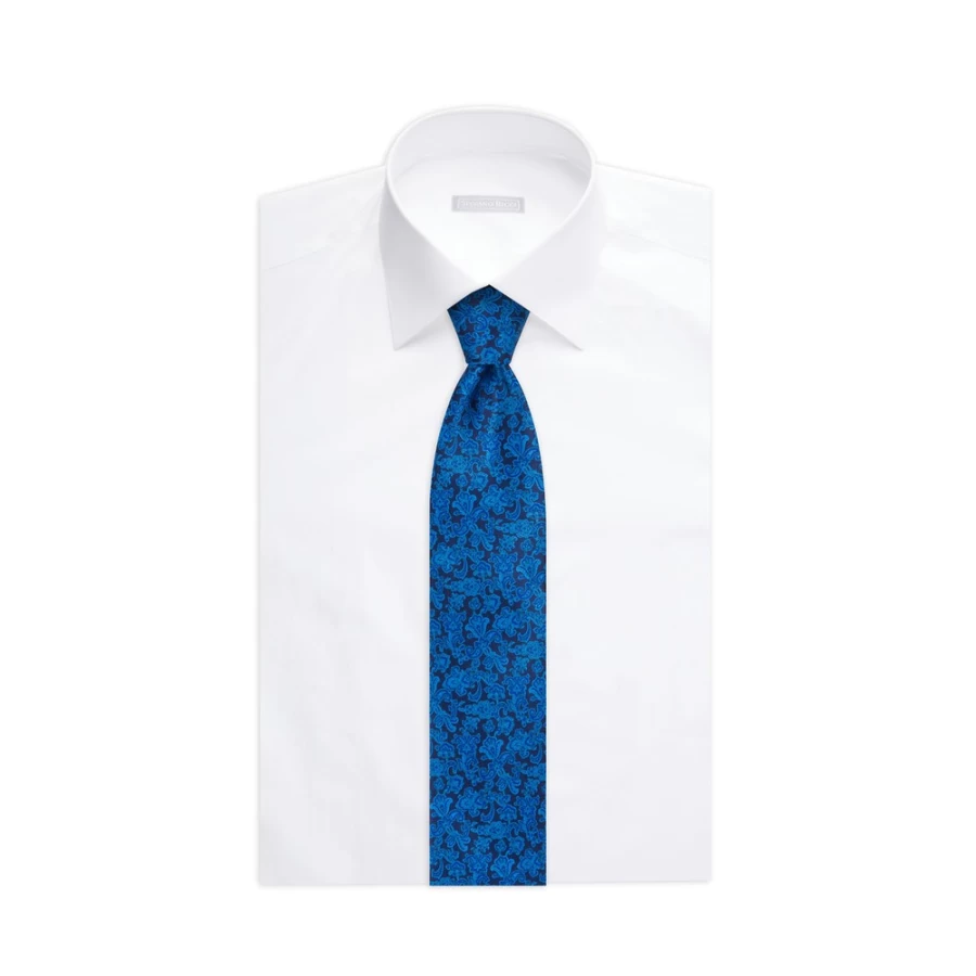 Stefano Ricci Luxury Hand-Printed Silk Tie in Elegant Color 37001_004