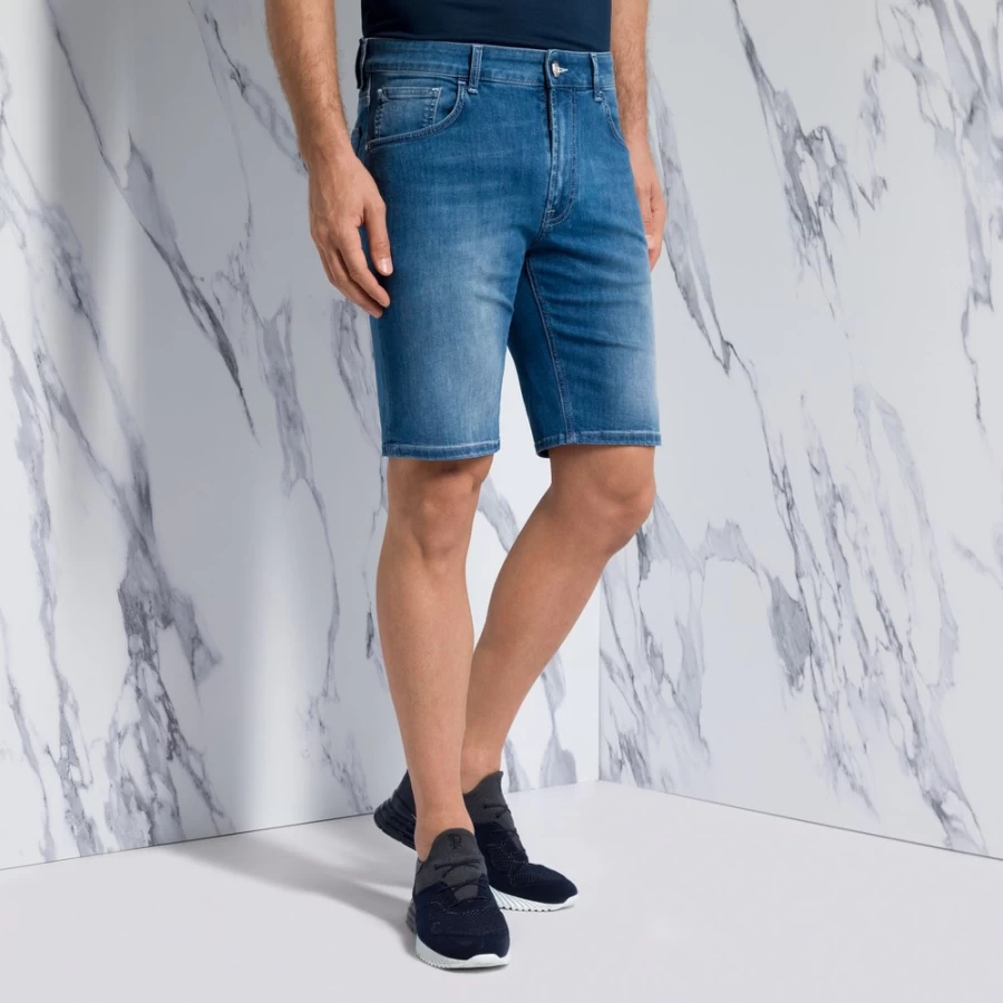 Stefano Ricci Men's Bermuda Shorts | Luxury Cotton Summer Casual Shorts