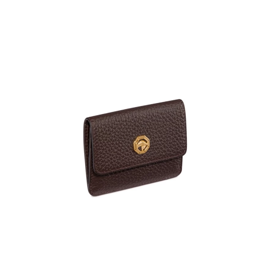 Stefano Ricci Handmade Premium Calfskin Leather Card Holder for Men - Luxury Slim RFID Wallet