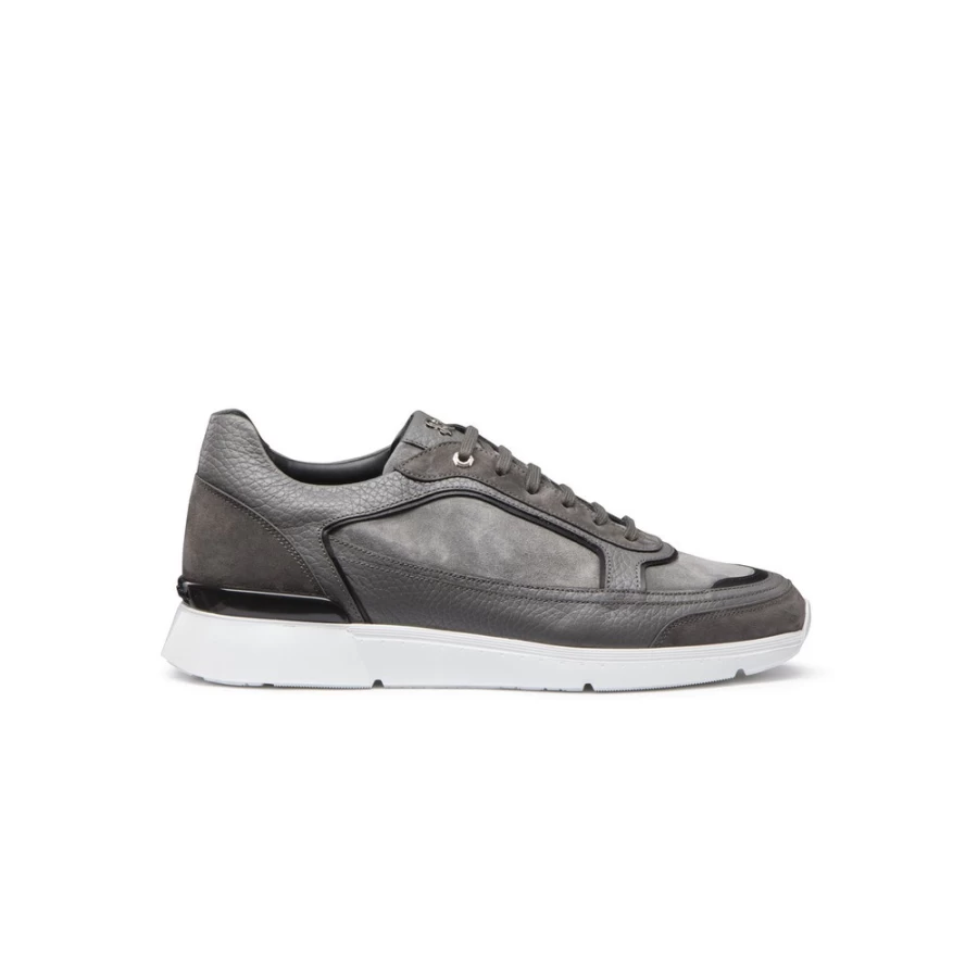 "Stefano Ricci Luxury Suede & Calfskin Leather Men's Sneakers – Premium Designer Footwear"
