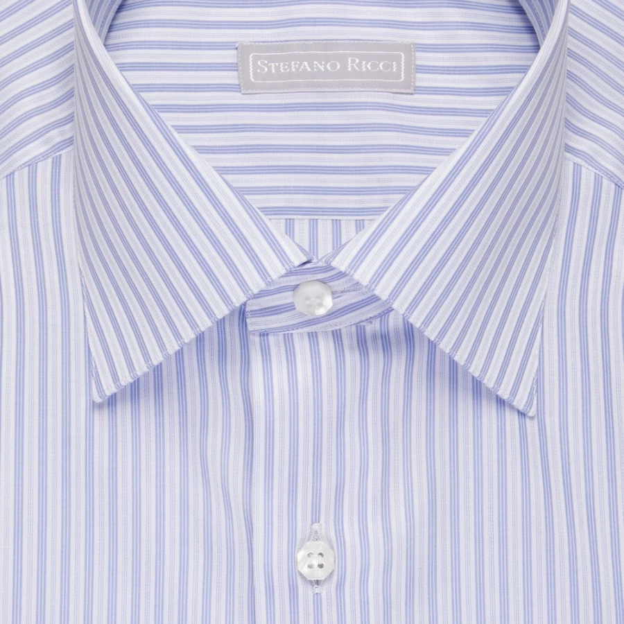 Stefano Ricci Men's Handmade Asti Shirt – Premium Luxury Cotton Dress Shirt