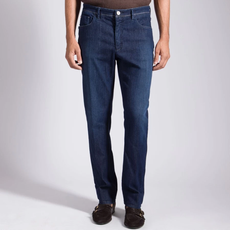 "Stefano Ricci Men's Premium Luxury Jeans for Style & Comfort"