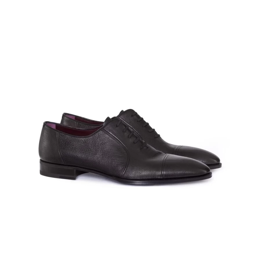 Stefano Ricci Men's Calfskin Leather Oxford Dress Shoes Luxury Italian Handcrafted