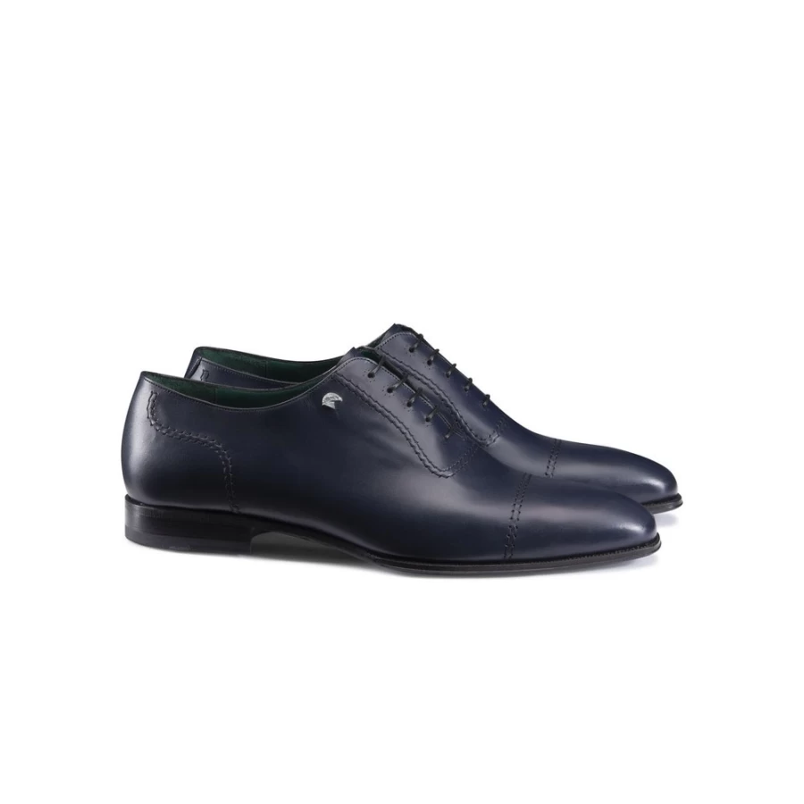 Stefano Ricci Shiny Calfskin Leather Oxford Dress Shoes for Men - Luxury Italian Designer Formal Footwear