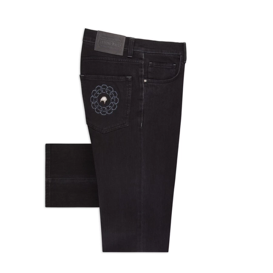 "Stefano Ricci Men's Premium Luxury Jeans for Style & Comfort"