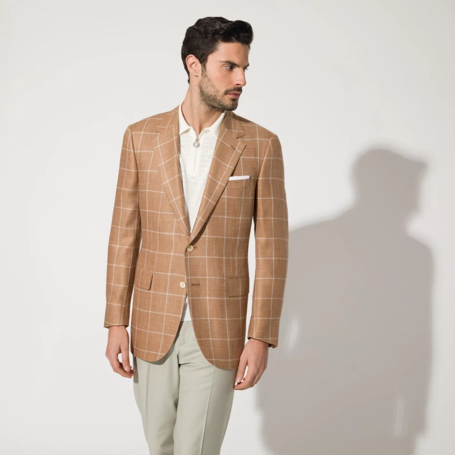 "Stefano Ricci Men's Luxury Two-Button Jacket – Premium Formal Blazer"