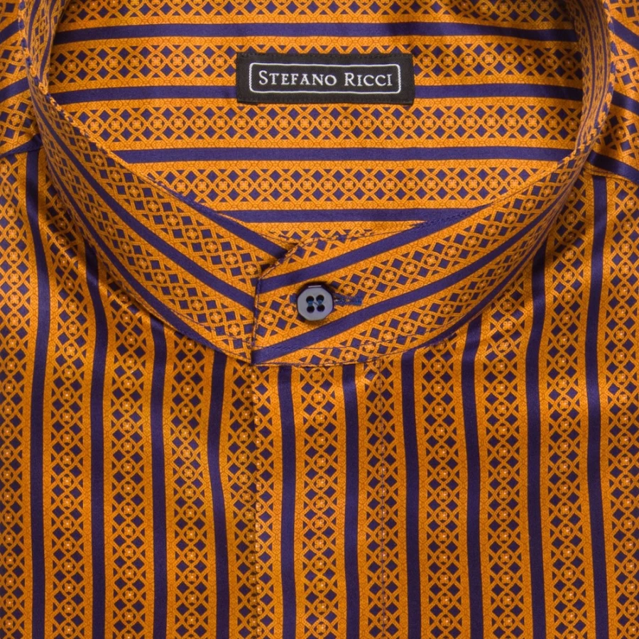 "Stefano Ricci Handmade Men's Tokyo Shirt in Color 45008_008"