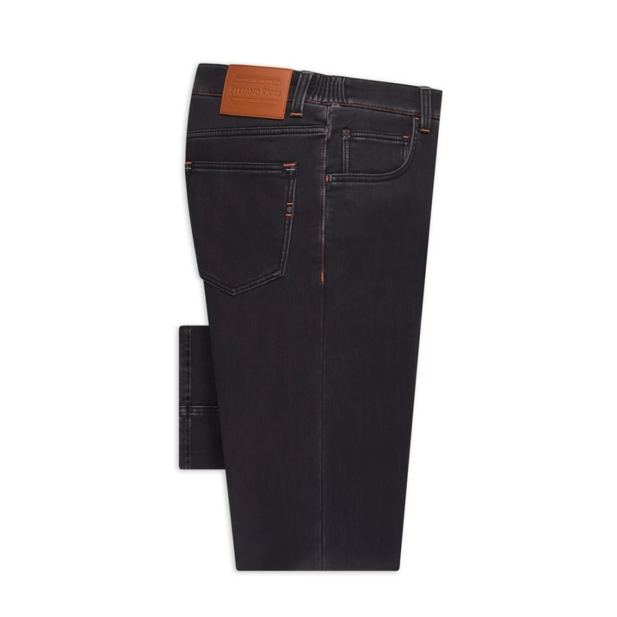 Stefano Ricci Men's Premium Luxury Jeans - High-Quality Denim for Style & Comfort