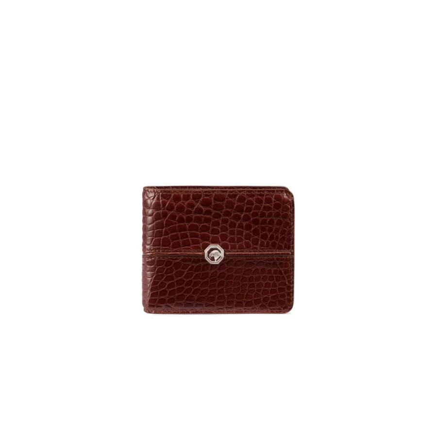 Stefano Ricci Luxury Alligator Leather Bifold Wallet for Men - Premium Designer Billfold