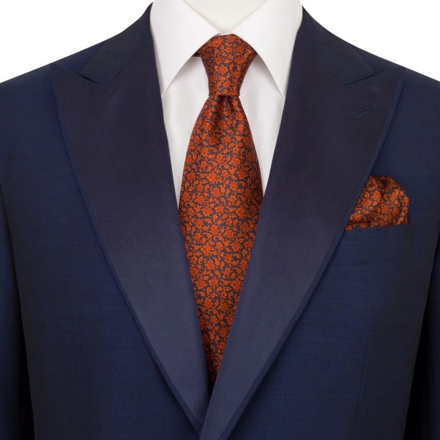 Stefano Ricci Luxury Hand-Printed Silk Tie Set in Elegant Color 41037_006