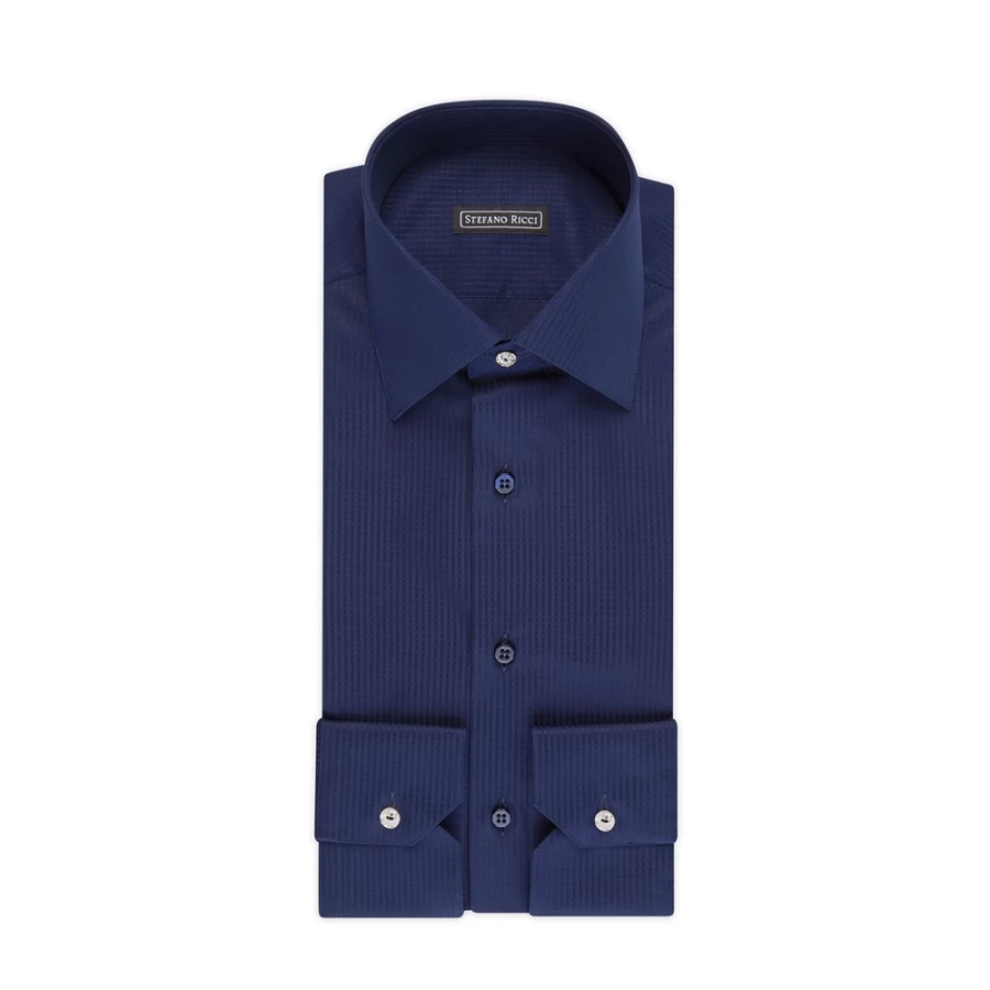 Stefano Ricci Men's Handmade Asti Shirt – Premium Luxury Cotton Dress Shirt