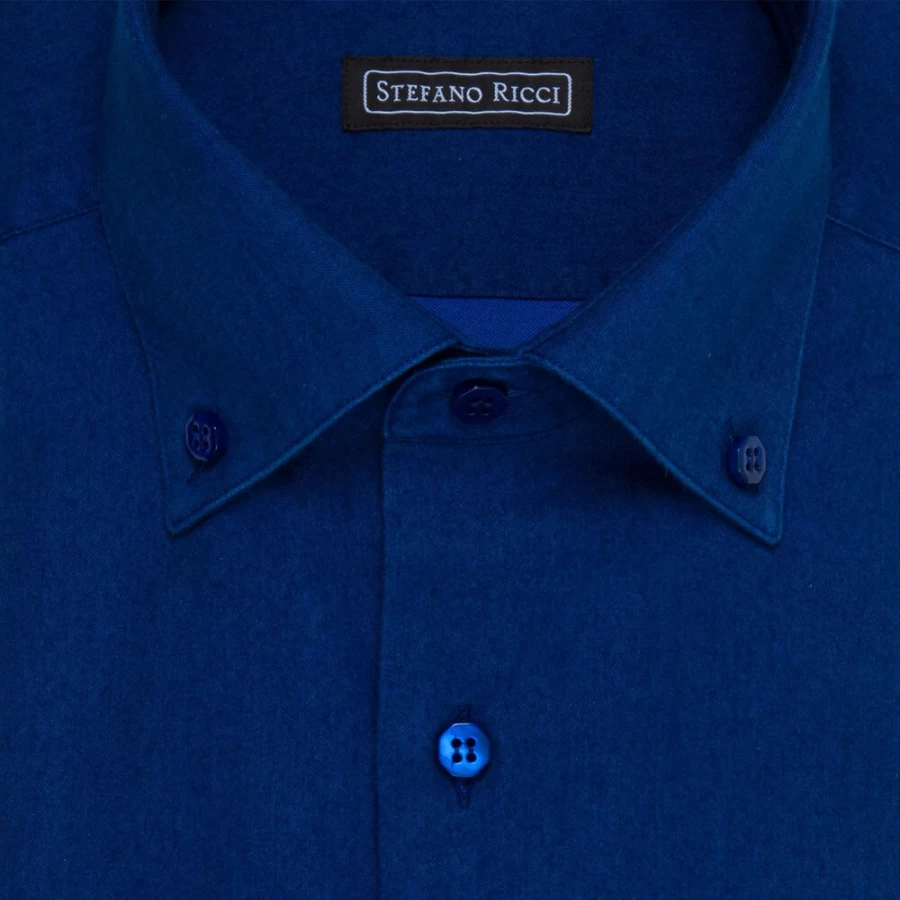 Stefano Ricci Men's Handmade Novara Shirt – Luxury Italian Cotton Dress Shirt