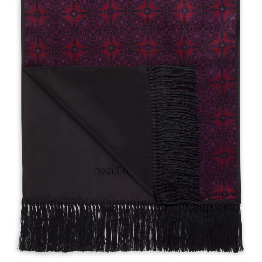 "Stefano Ricci Luxury Silk Foulard Scarf – Premium Italian Fashion Accessory"