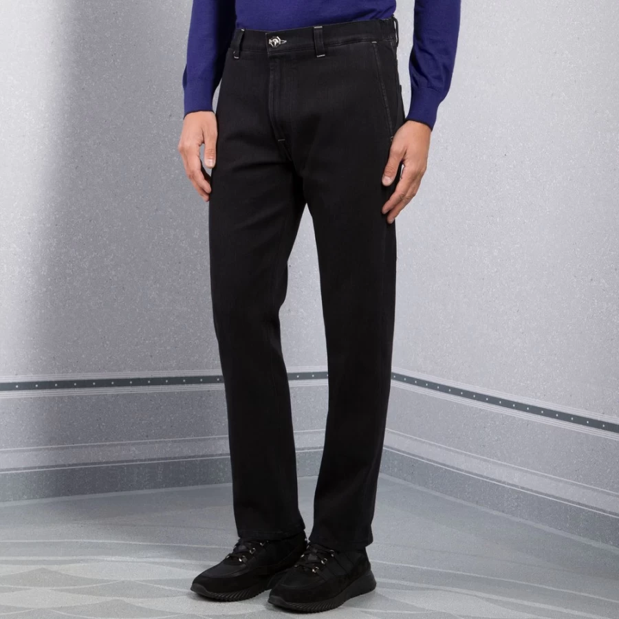 Stefano Ricci Men's Premium Luxury Jeans - High-Quality Denim for Men