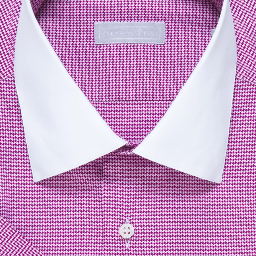 Stefano Ricci Men's Handmade Alba Shirt – Luxury Italian Cotton Dress Shirt