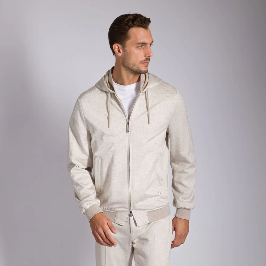 Stefano Ricci Men's Premium Hooded Blouson Jacket – Luxury Fashion Outerwear