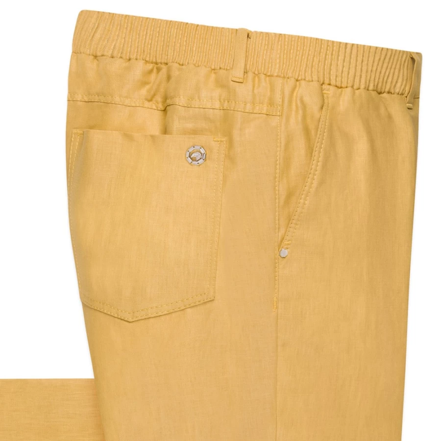 "Stefano Ricci Men's Linen Trousers in Color Y024 | Premium Luxury Pants"