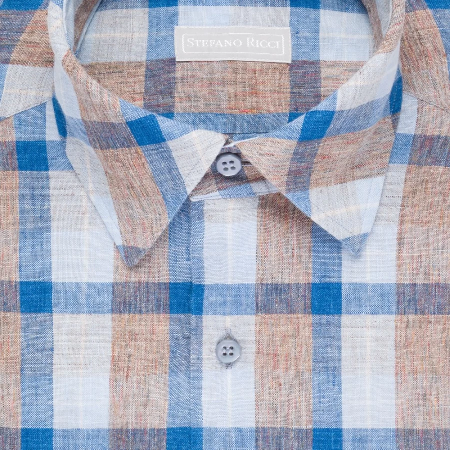 Stefano Ricci Men's Handmade Cuneo Shirt – Luxury Italian Dress Shirt for Men