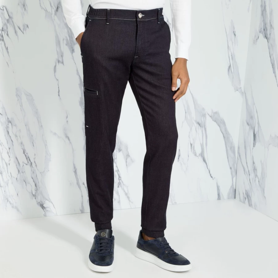 Stefano Ricci Men's Premium Denim Trousers for Luxury Comfort & Style