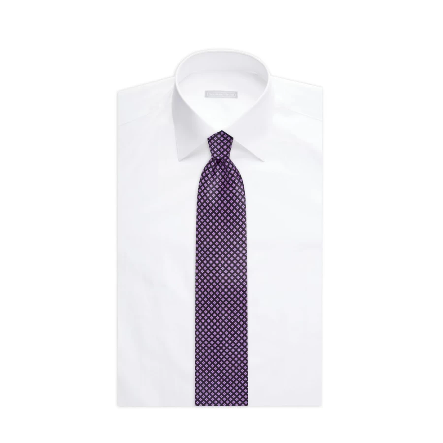 Stefano Ricci Luxury Hand-Printed Silk Tie for Men - Elegant Designer Necktie