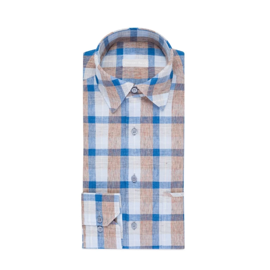 Stefano Ricci Men's Handmade Cuneo Shirt – Luxury Italian Dress Shirt for Men