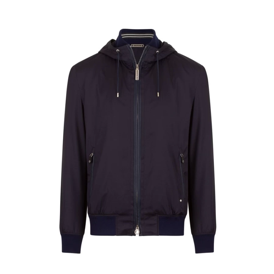 Stefano Ricci Men's Hooded Blouson Jacket in Wk002L_5011 Color