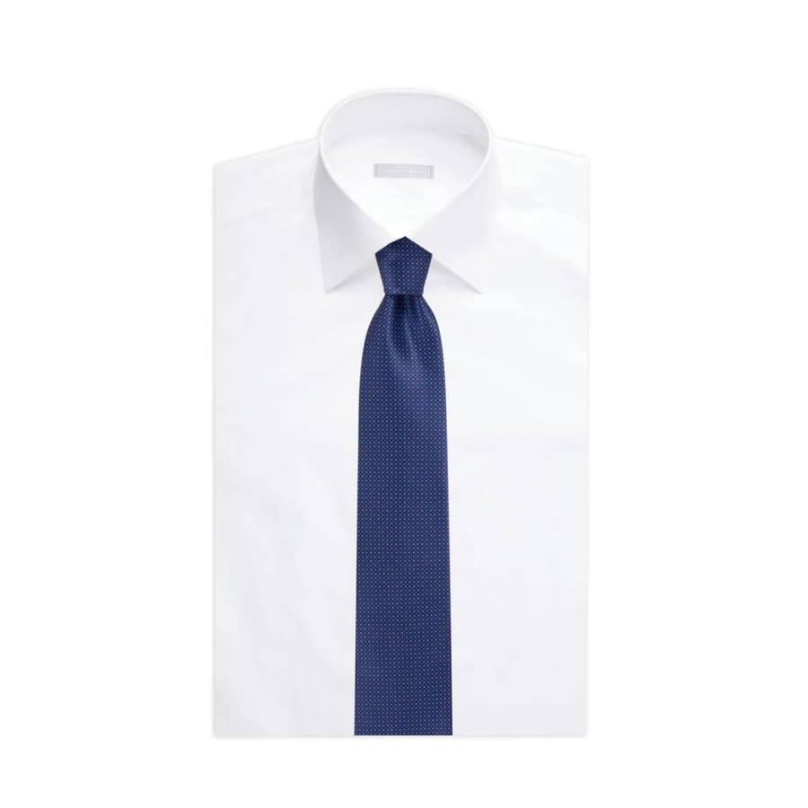 Stefano Ricci Luxury Hand-Printed Silk Tie for Men - Elegant Designer Necktie