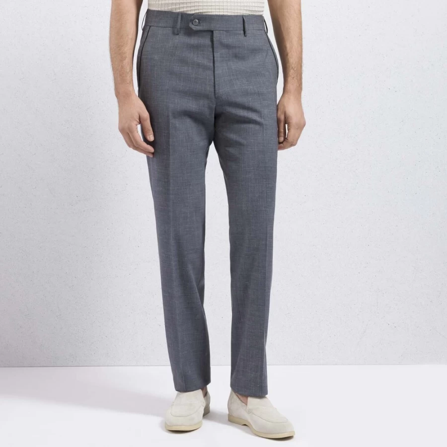 "Stefano Ricci Men's Luxury Trousers in Classic Color Wl001N_7043"