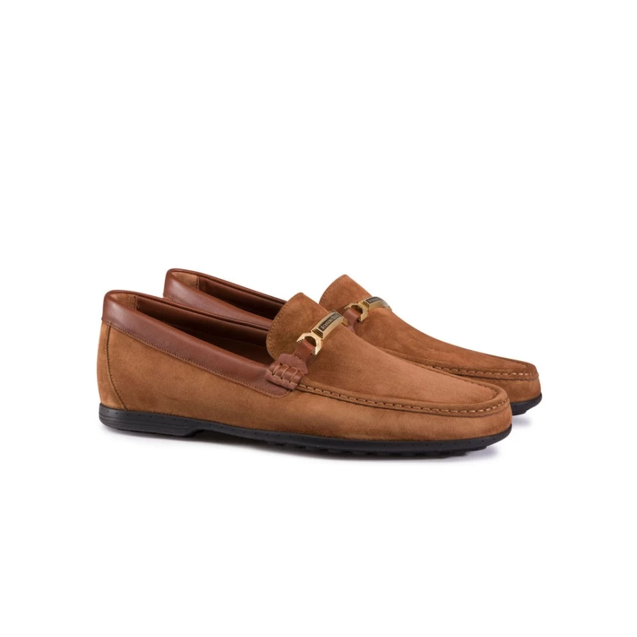 "Stefano Ricci Luxury Suede Loafers for Men – Premium Italian Designer Slip-On Shoes"