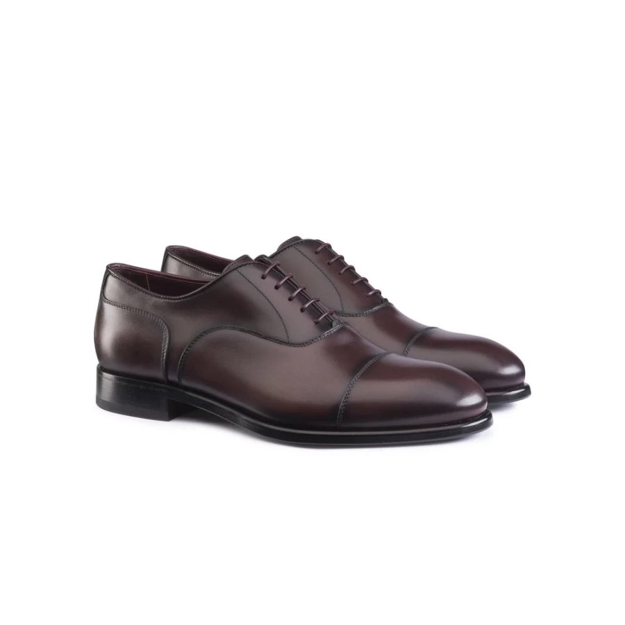 Stefano Ricci Men's Calfskin Leather Oxford Dress Shoes in Color R021