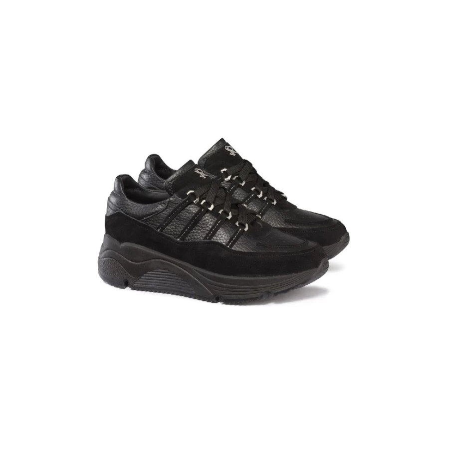 Stefano Ricci Junior Calfskin Leather Sneakers for Boys Luxury Italian Designer Shoes