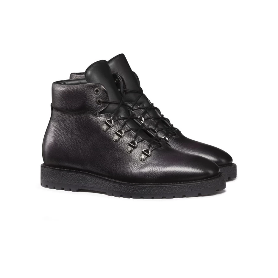Stefano Ricci Men's N999 Calfskin Leather Ankle Boots | Premium Luxury Boots
