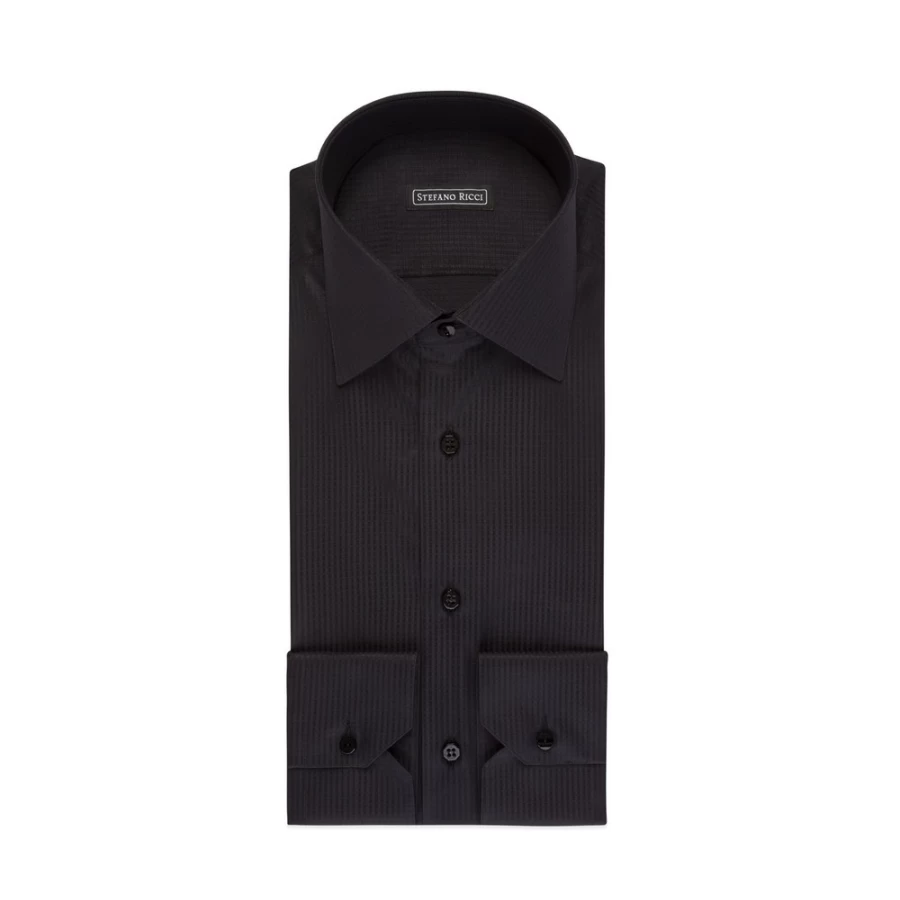 Stefano Ricci Men's Handmade Asti Shirt - Luxury Italian Cotton Dress Shirt
