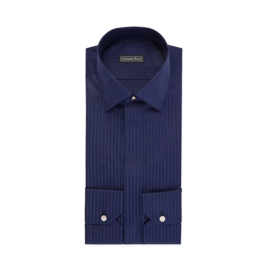 Stefano Ricci Men's Handmade Alba Shirt in Color L1602_007 | Luxury Italian Fashion