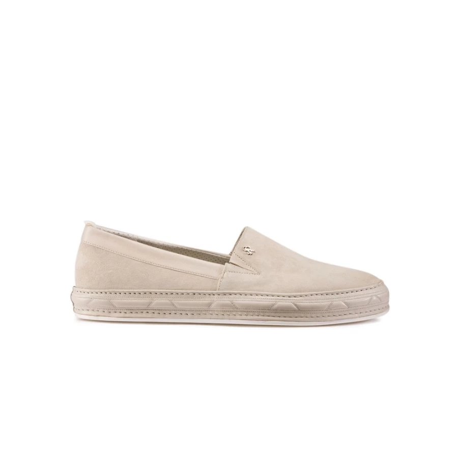 Stefano Ricci Luxury M065 Suede & Calfskin Leather Slip-On Loafers for Men