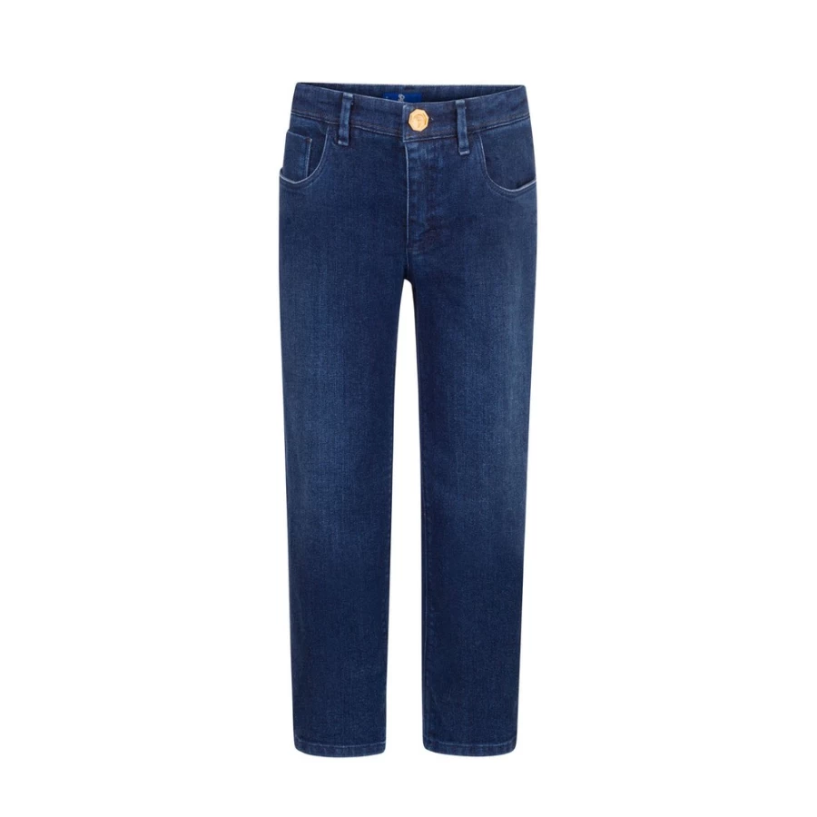 Stefano Ricci Junior Boys' Premium Denim Jeans for Kids - Stylish & Comfortable Fit