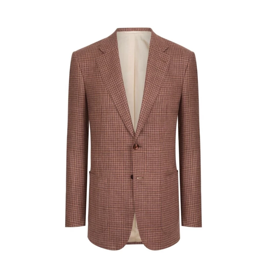 "Stefano Ricci Men's Two Button Iconic Sartorial Jacket – Premium Luxury Blazer"