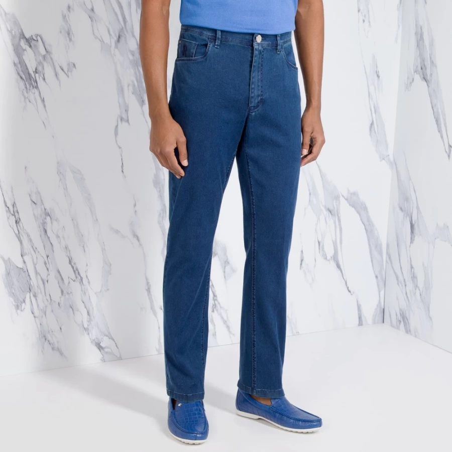 "Stefano Ricci Men's Premium Luxury Jeans for Style & Comfort"