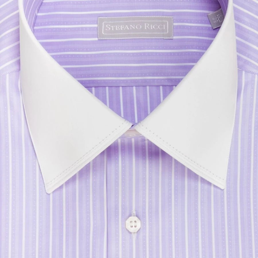 "Stefano Ricci Men's Handmade Roma Shirt – Premium Luxury Italian Dress Shirt"