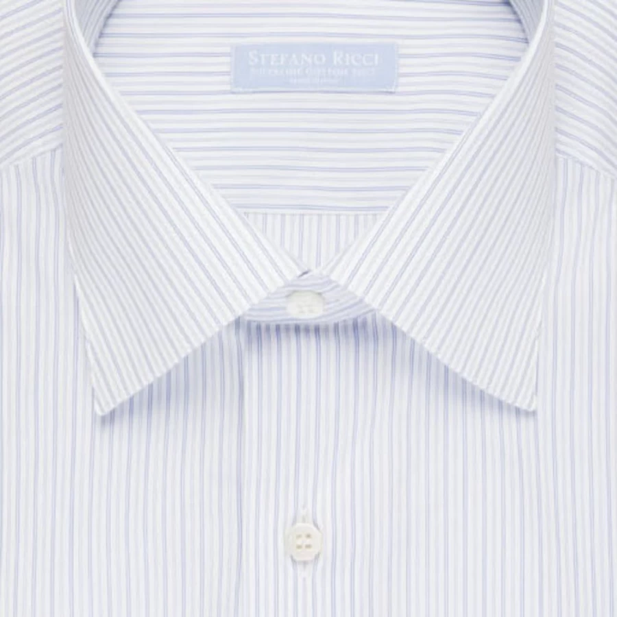 "Stefano Ricci Men's Handmade Asti Shirt – Premium Luxury Dress Shirt"